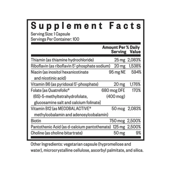 Bio Complex Plus B COMPLEX PLUS – Origenes – Medicina funcional