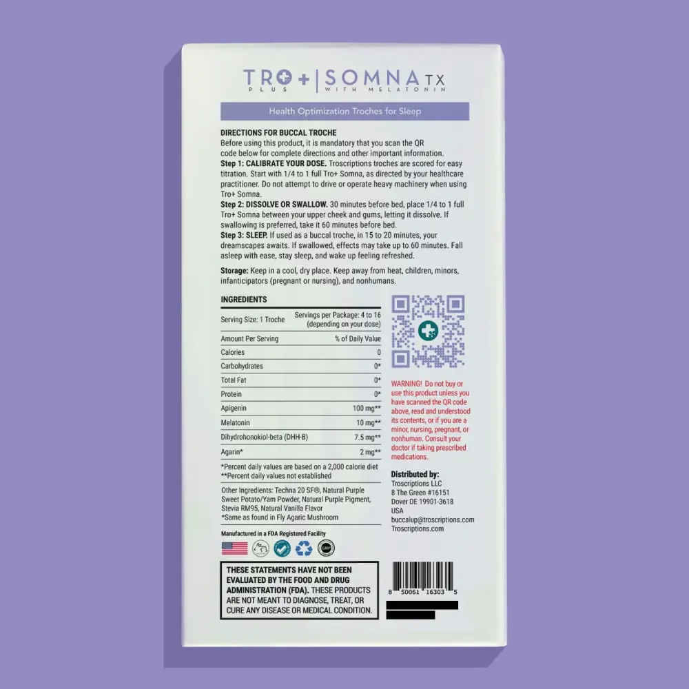 TRO+ SOMNA™ WITH MELATONIN - Imagen 2